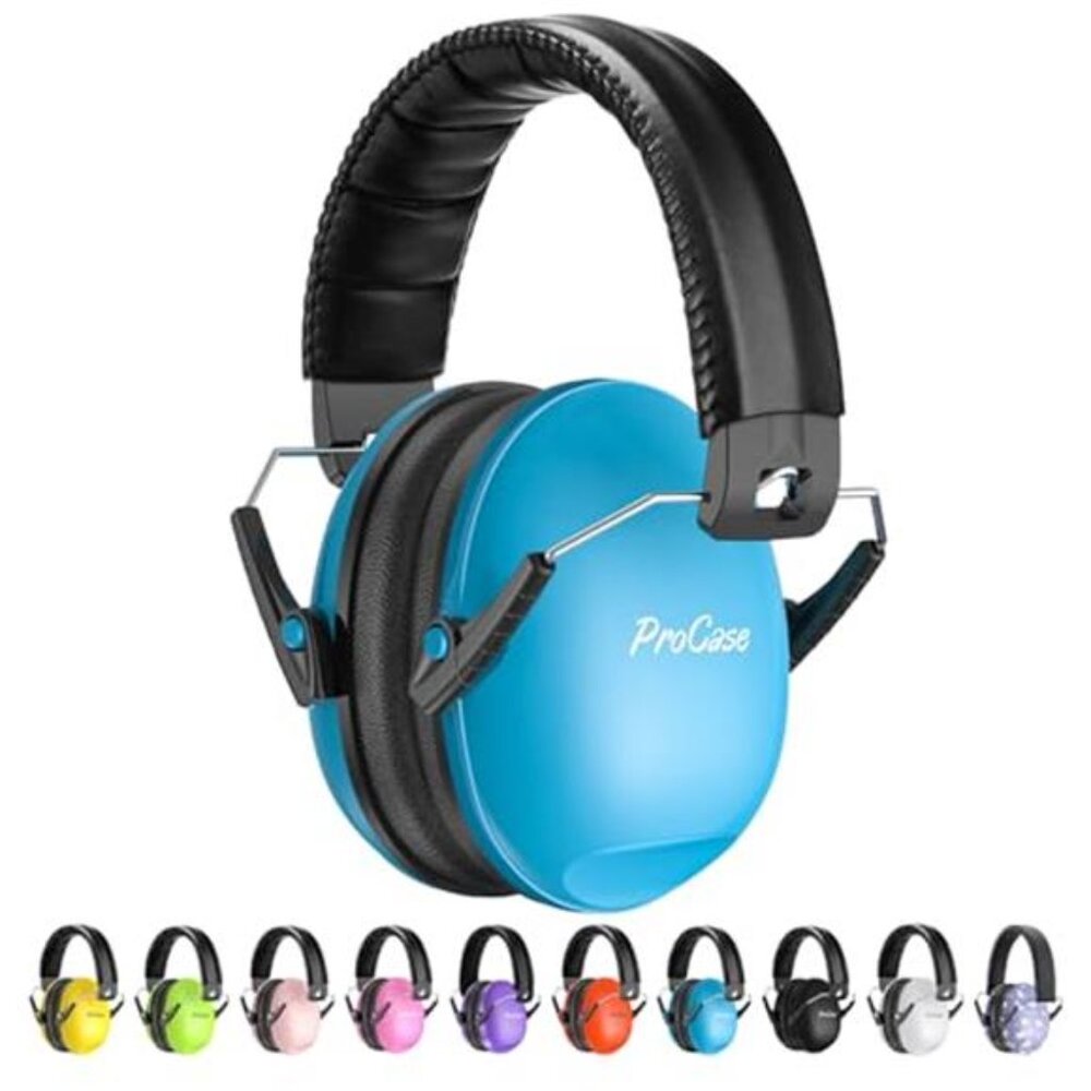 Kids Noise Cancelling Earmuffs NRR 21dB Adjustable Foldable Hearing Protection